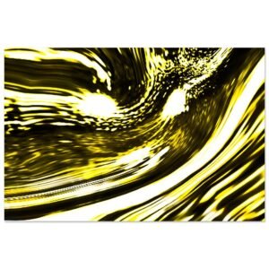 Fluid lights on an olive color dominant background and olive color shades in an abstract theme.